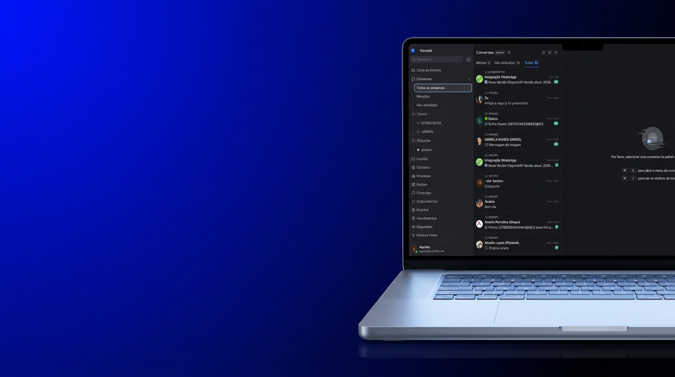 chatlab aberto no computador